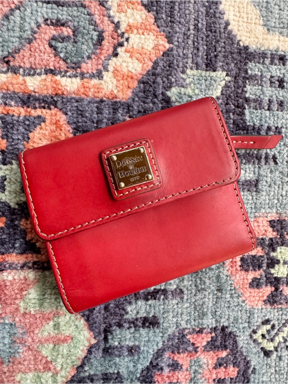 Dooney & Bourke Red Leather Wallet ❤️